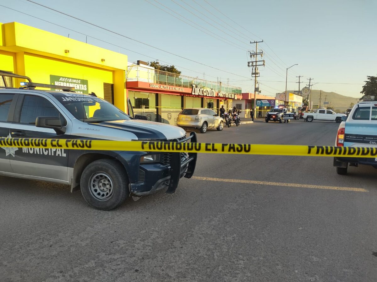 Asesinan a balazos a una mujer dentro de un sushi en Culiacán