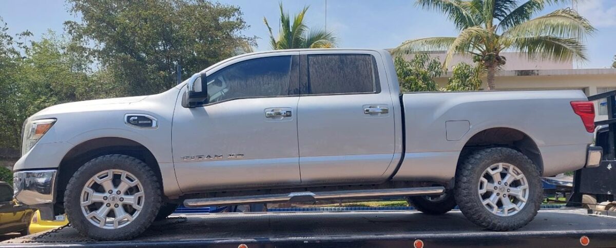 Camioneta con reporte de robo en Arizona es recuperada en Culiacán