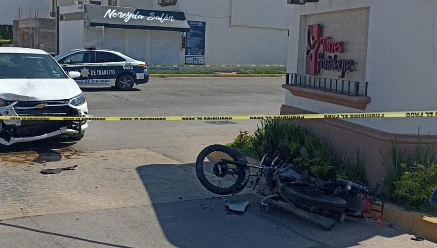 Motociclista pierde la vida tras choque contra un automóvil en Portalegre