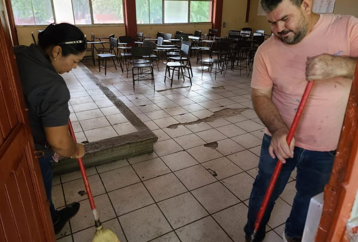 Registra Sepyc a más de mil escuelas afectadas por lluvias de “Norma”