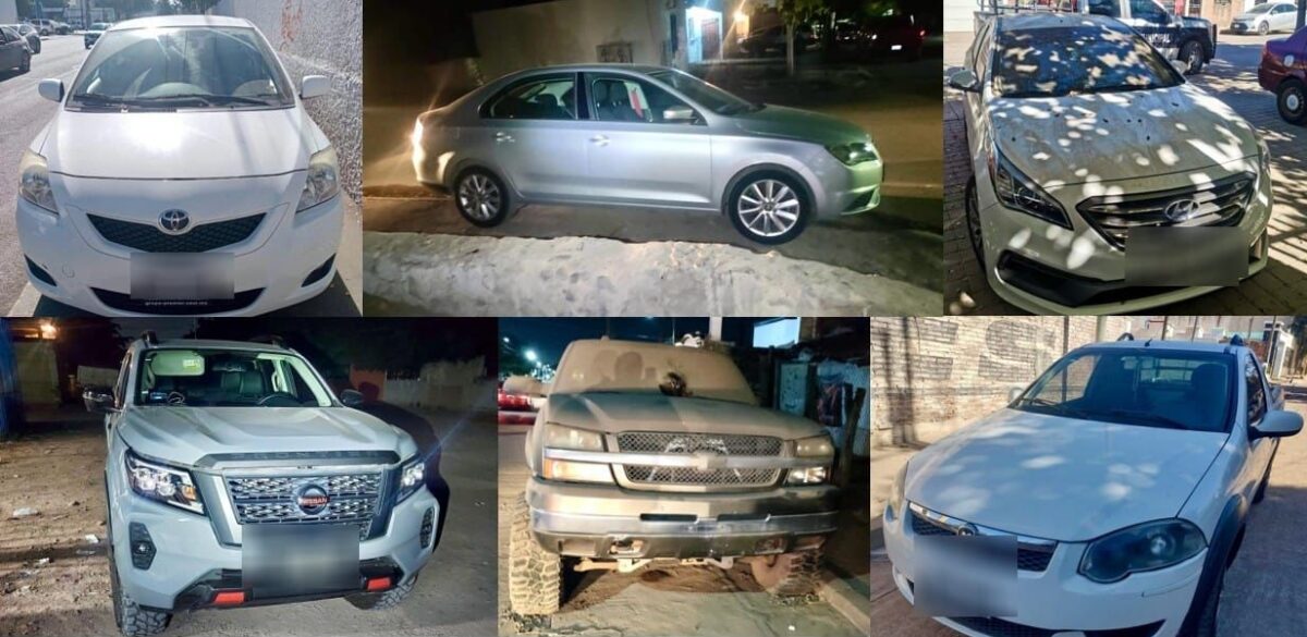 Recupera la Policía Municipal de Culiacán 9 vehículos con reporte de robo