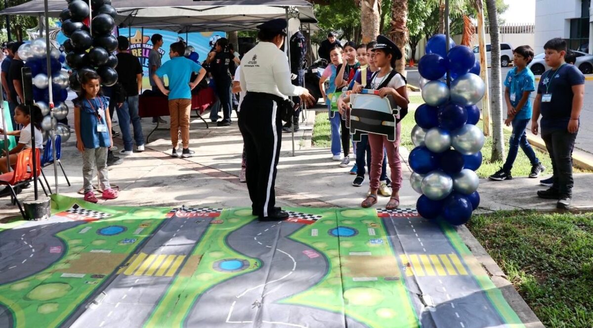 Organizan las «Actividades de Verano 2024» para hijos de policías municipales de Culiacán