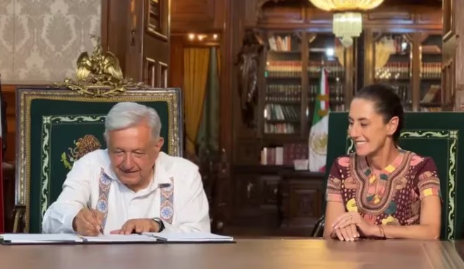 AMLO promulga la reforma al Poder Judicial que entrará en vigor el martes