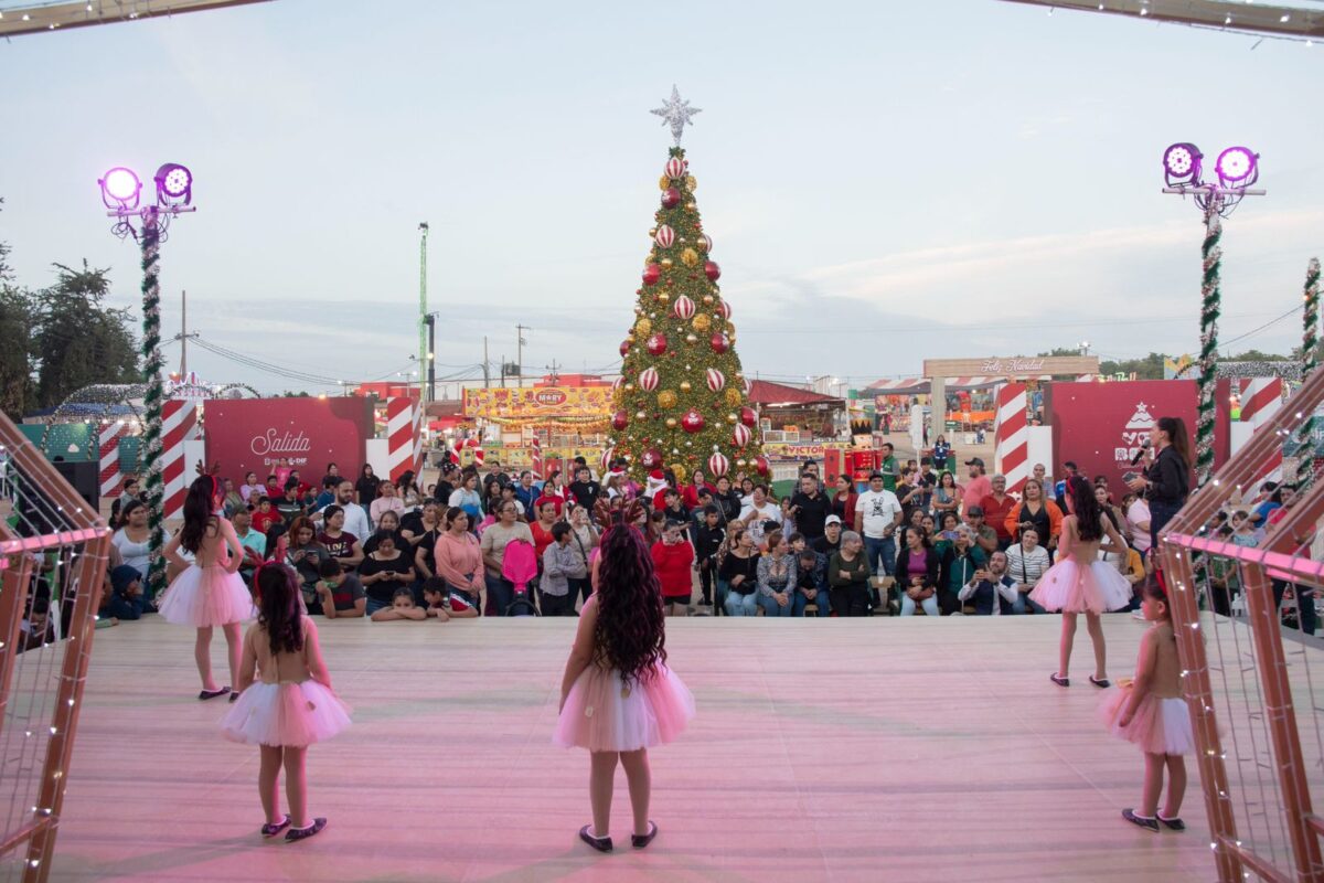 Familias disfrutan presentaciones artísticas en la Villa del Bienestar de la Verbena Culiacán