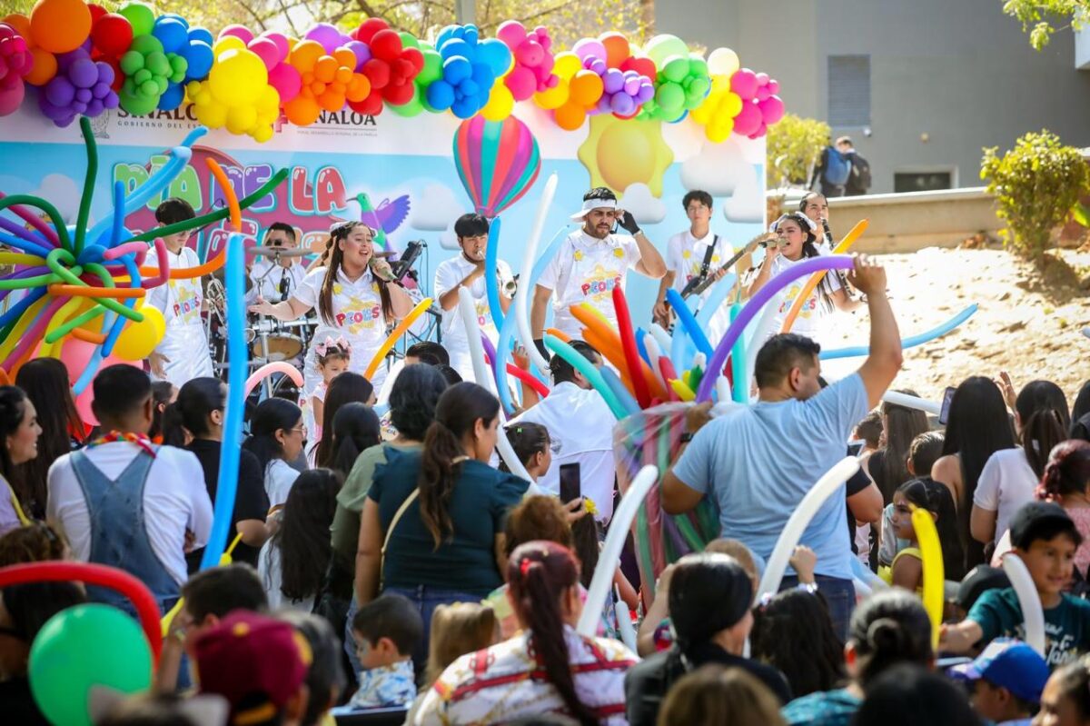Multitudinario festejo del DIF Sinaloa por el Día del Niño y la Niña