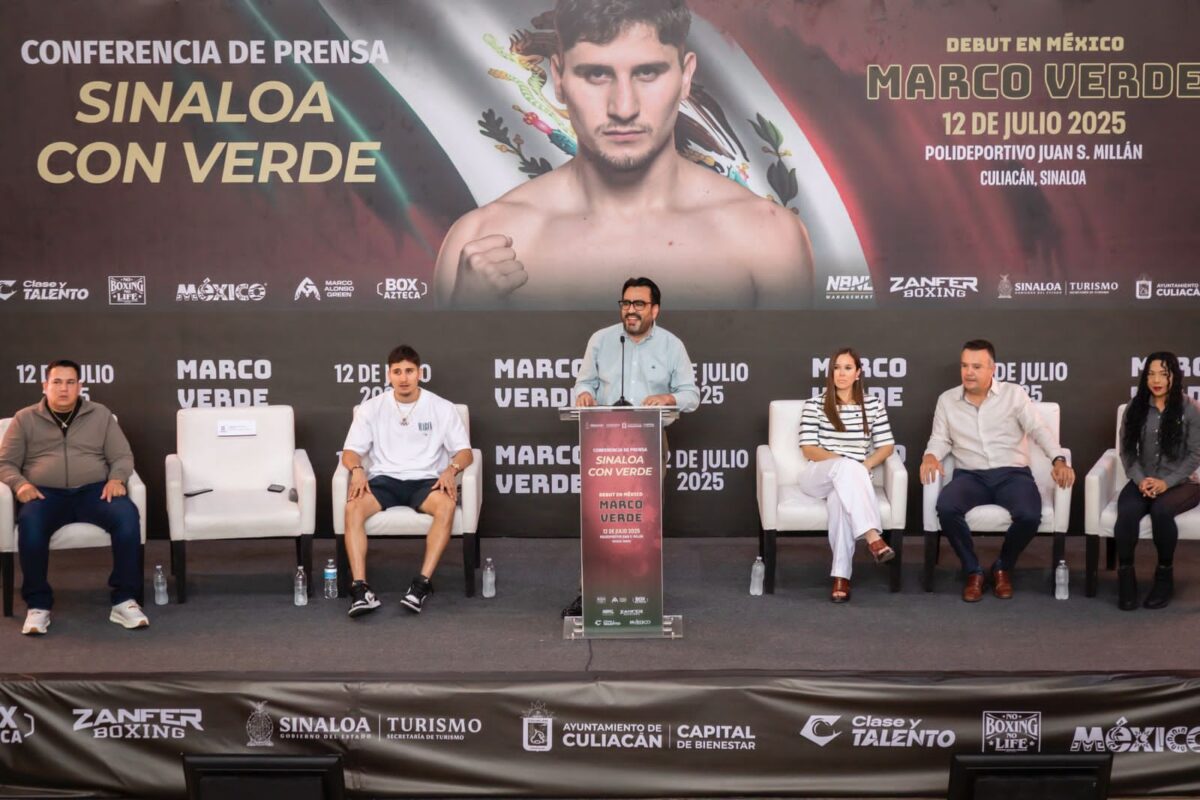 «Debut de Marco Verde, un momento histórico para el deporte sinaloense»: Juan de Dios Gámez