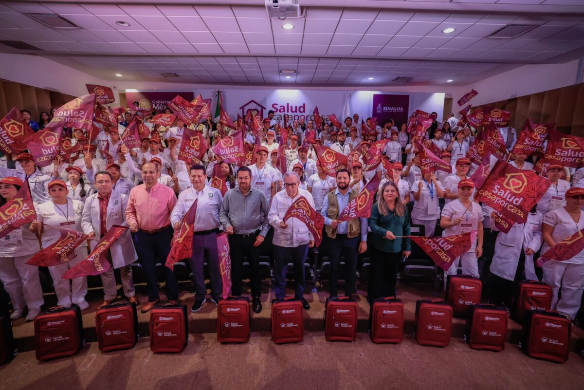 Preside Rocha Moya el arranque en Sinaloa del programa «Salud Casa por Casa»